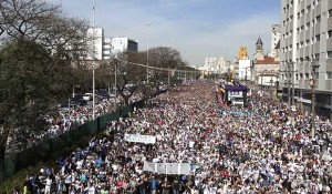 "MARCHA DE JES⁄S", LA PRINCIPAL MANIFESTACI”N EVANG…LICA DE BRASIL