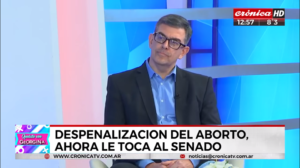 Gabriel Ballerini en Crónica TV
