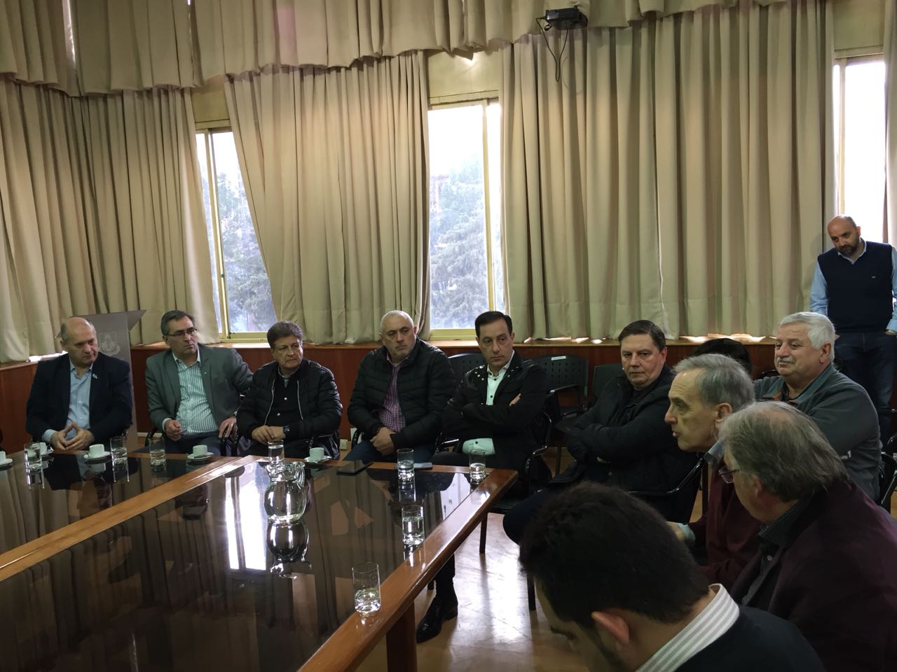 Neuquén - Pastores reunidos con el intendente