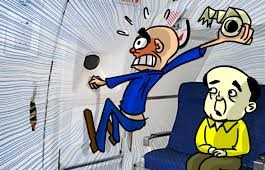 confundio puerta de avion