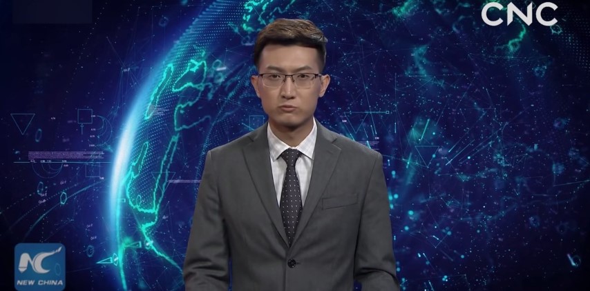 locutor de noticias virtual