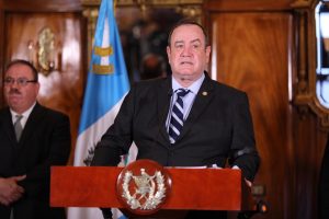 Alejandro Giammattei, presidente de Guatemala