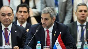 Mario Abdo Benítez, presidente de Paraguay.