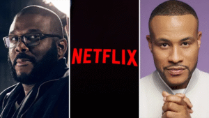 DeVon Franklin y Tyler Perry